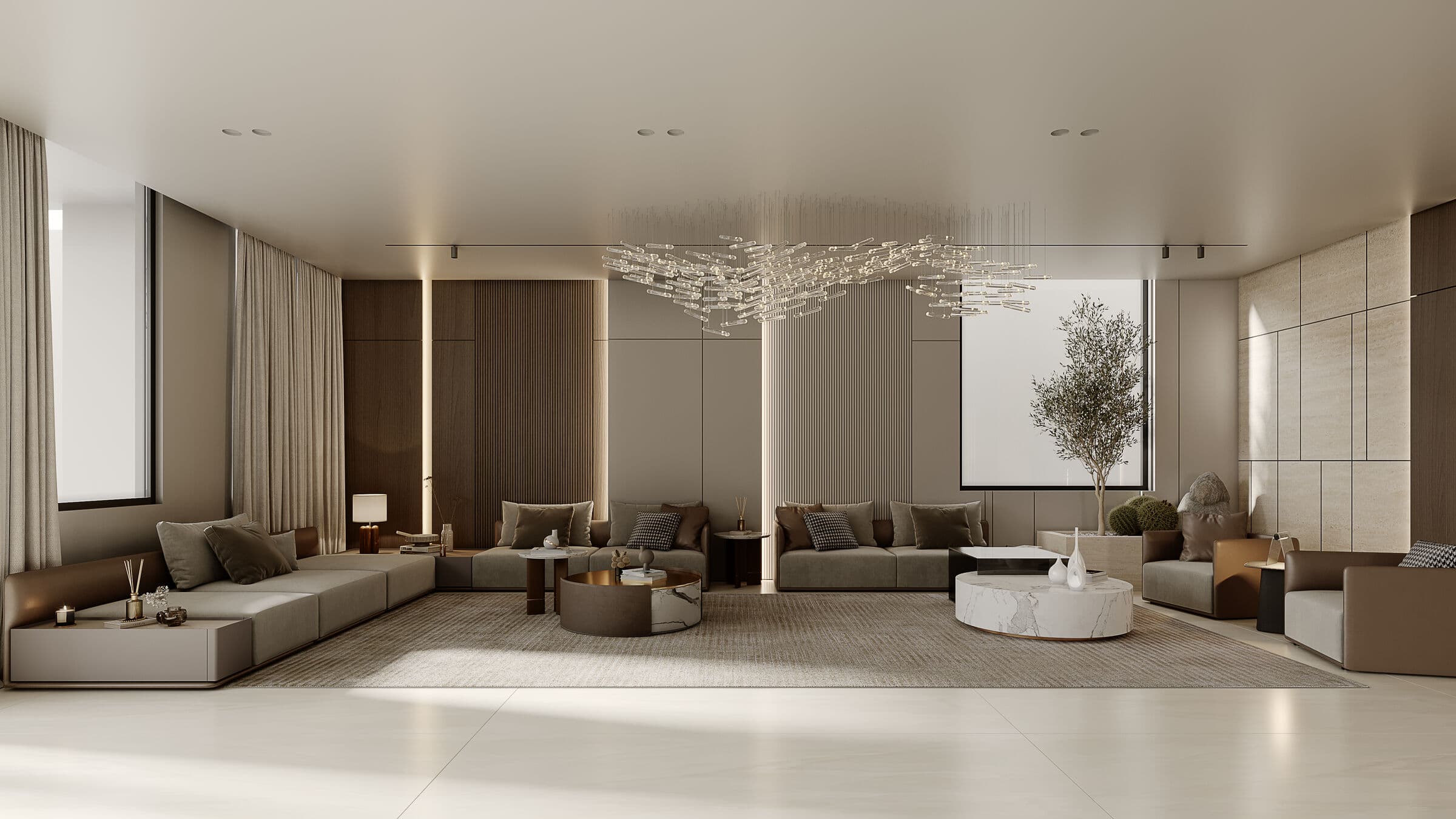 Rawan Residence - Modern Interior by ZNSO Architects